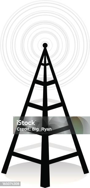 Radiopower Stock Vektor Art und mehr Bilder von Bauwerk - Bauwerk, Bekommen, Drahtlose Technologie