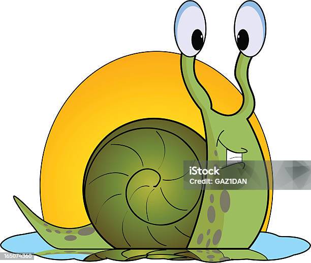 Vetores de Caracol e mais imagens de Animal - Animal, Caracol, Concha - Parte do corpo animal