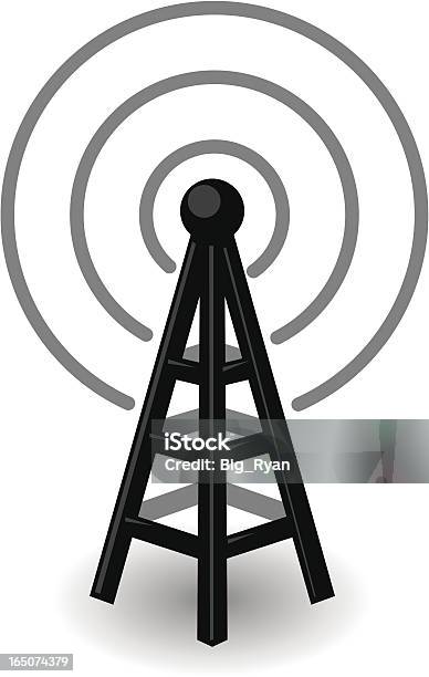 Émetteur Vecteurs libres de droits et plus d'images vectorielles de Communication - Communication, Communication sans fil, Concepts
