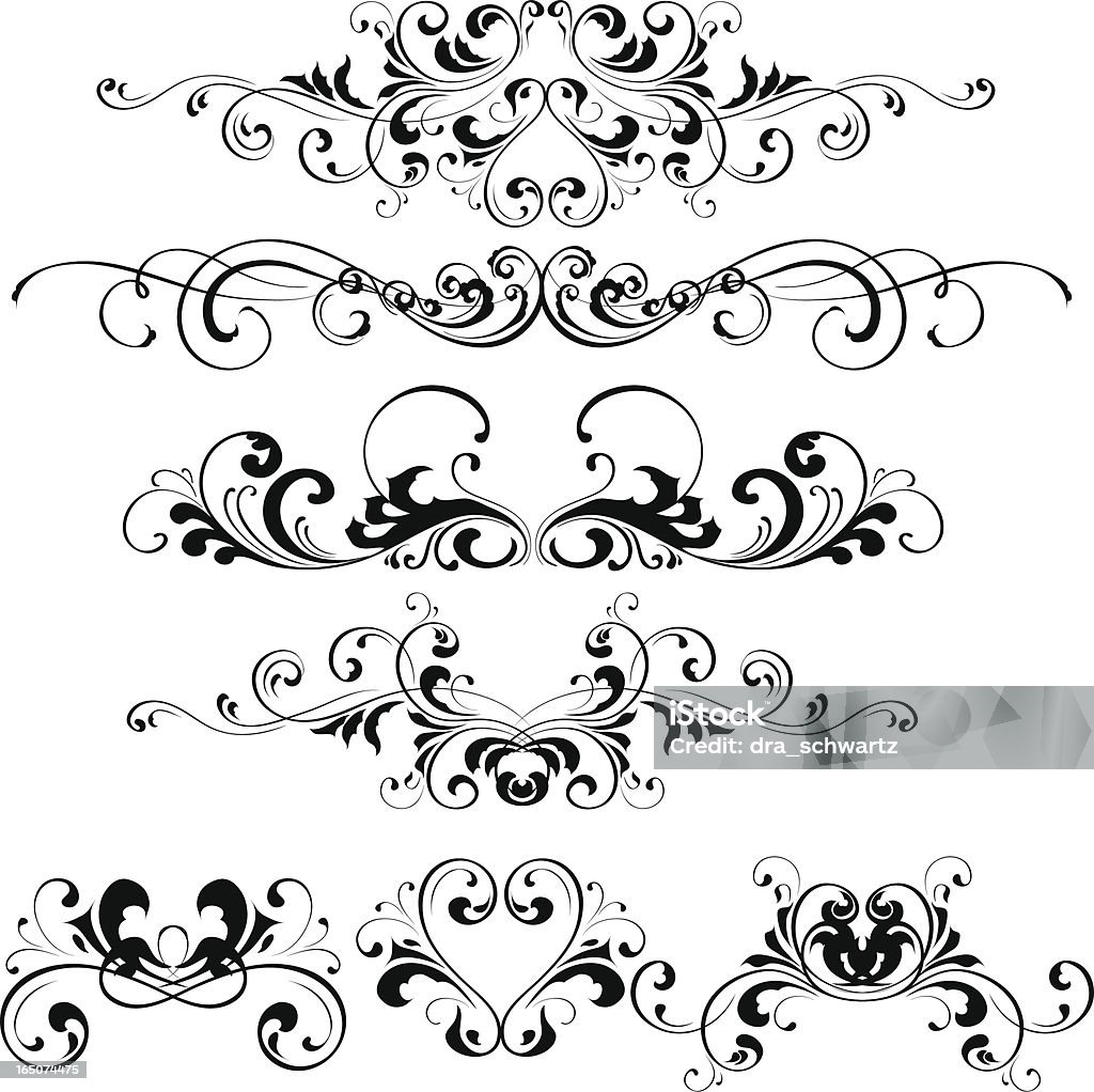 Decorative  element Abstract stock vector