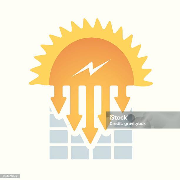 Vetores de Energia Solar e mais imagens de Calor - Calor, Conceito, Eletricidade