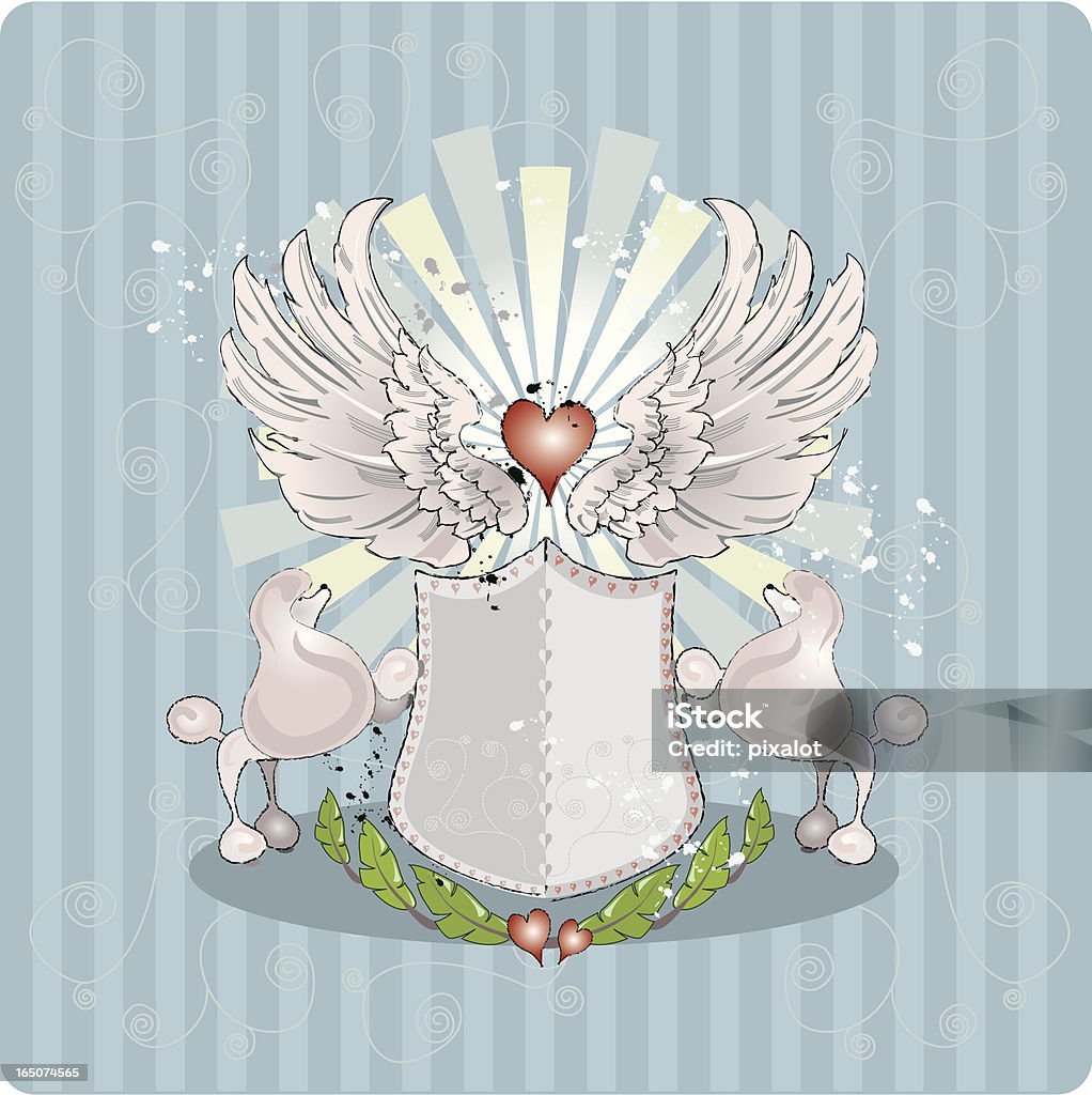Armée de l'Amour - clipart vectoriel de Aile d'animal libre de droits
