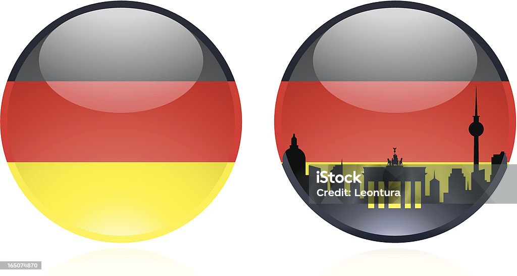 Deutsche Marmor - Lizenzfrei Außenaufnahme von Gebäuden Vektorgrafik