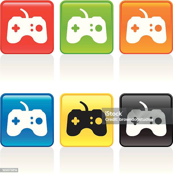 Ikonę Kontrolera Gier - Stockowe grafiki wektorowe i więcej obrazów Biały - Biały, Brand Name Video Game, Clip Art