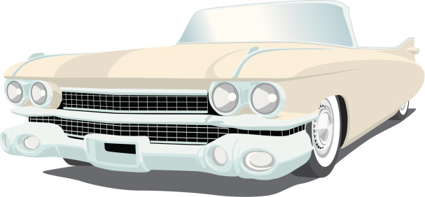Vector image of a 1959 Cadillac, saved in layers for easy editing.   http://schlol.com/is/1iso_muscle_01.jpg 
