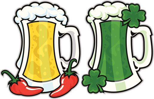 These beers mug are easy to pull apart. Froth - Jalapeno's and Clovers are all removeable.