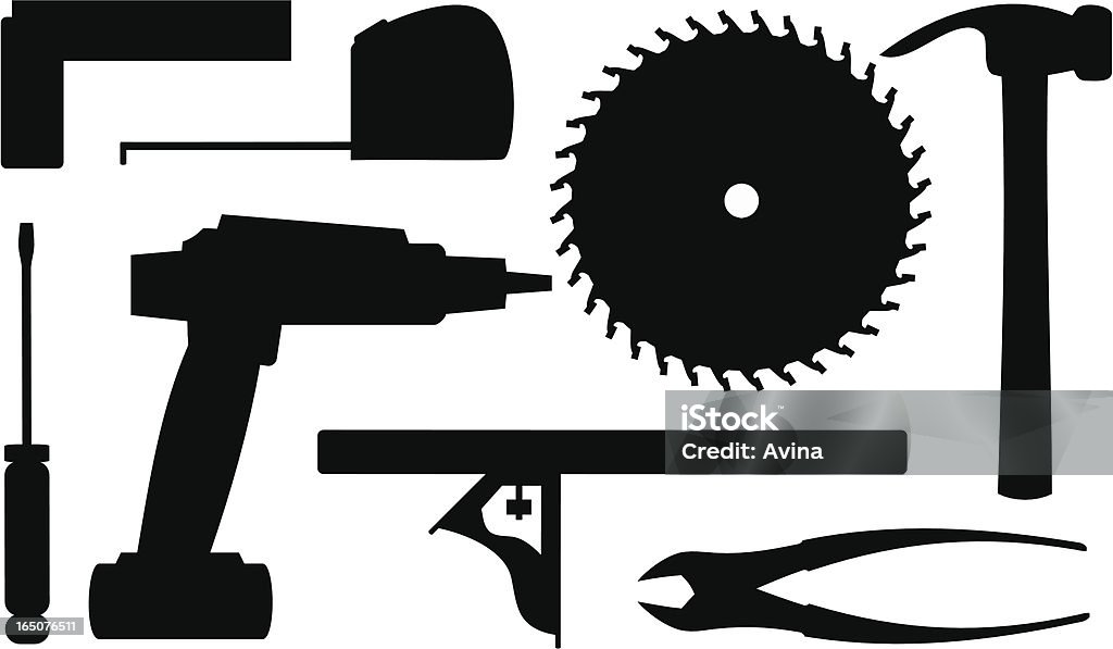 Herramienta de bricolaje - arte vectorial de Bricolaje libre de derechos