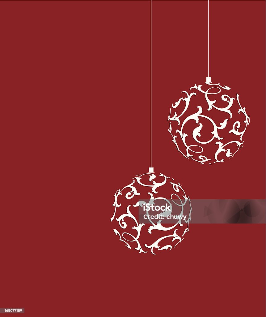 Рождественские украшения - Векторная графика Ёлочные игрушки роялти-фри
