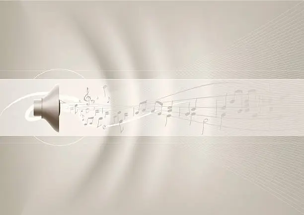 Vector illustration of Music theme background
