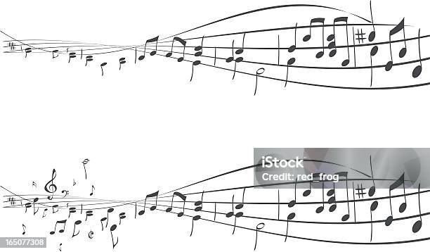Stream Stock Illustration - Download Image Now - Johann Sebastian Bach, Sheet Music, Musical Staff