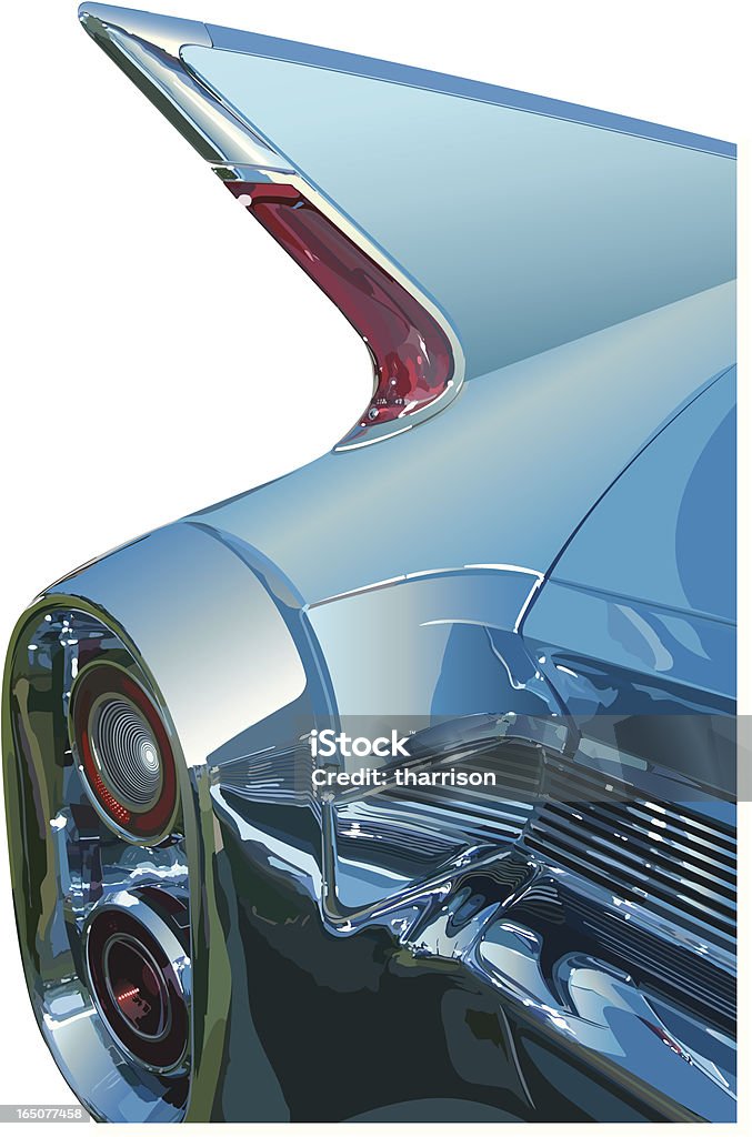 Vecteur classique Aileron de voiture - clipart vectoriel de Aileron arrière libre de droits