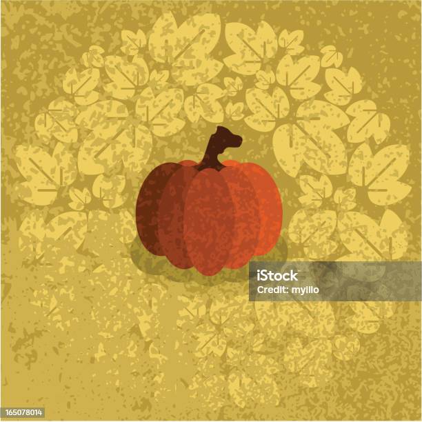 Harvest Autumn Wreath Stock Illustration - Download Image Now - Autumn, Brown, Crop - Plant