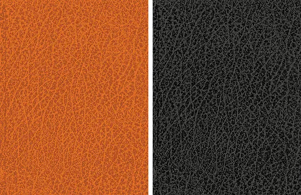 Vector illustration of Leather texture