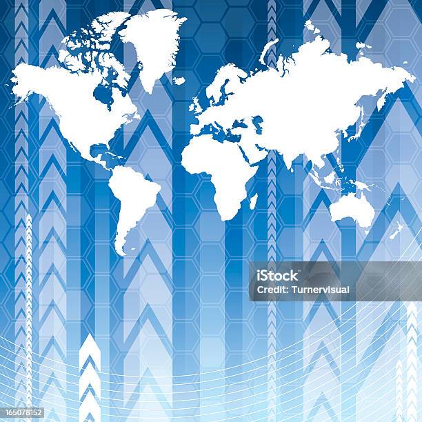 Глобальный Прогресса — стоковая векторная графика и другие изображения на тему Абстрактный - Абстрактный, Австралия - Австралазия, Азия