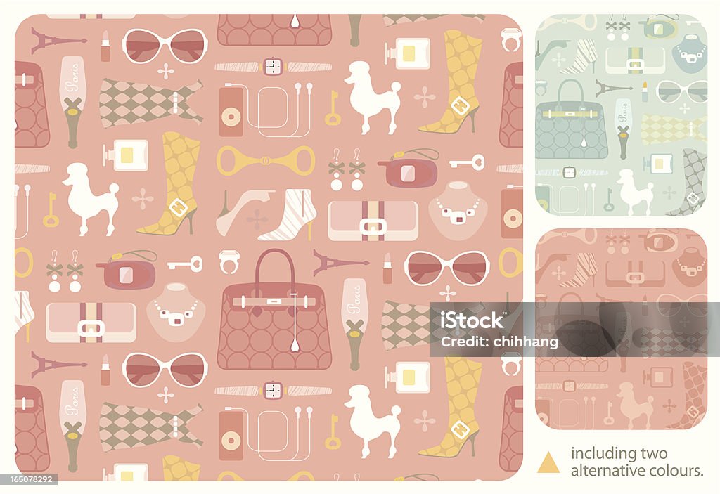 French Chic Pattern http://i172.photobucket.com/albums/w27/chihhang/RelatedImages.jpg Backgrounds stock vector