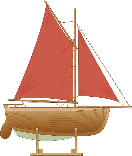 Vector illustration of Boat