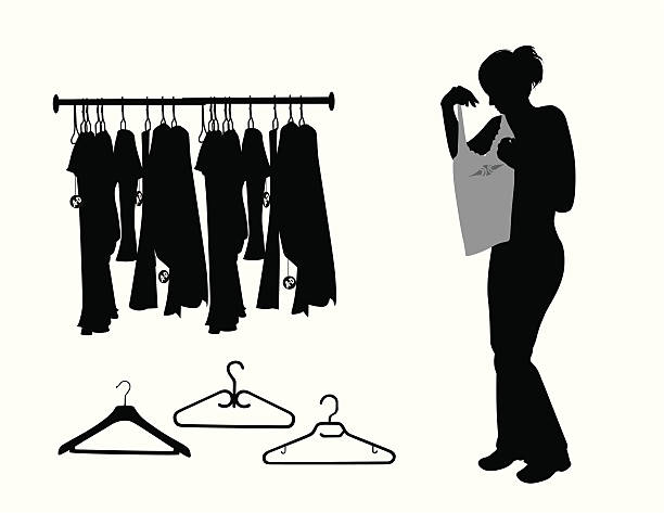 schön! - shirt women isolated camisole stock-grafiken, -clipart, -cartoons und -symbole