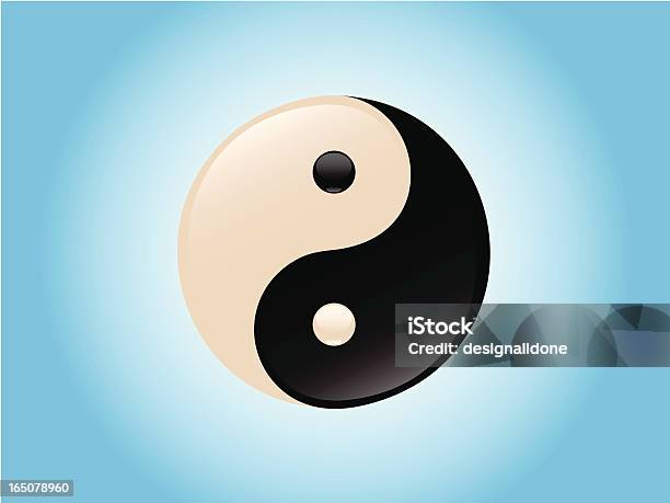 Ilustración de Símbolo Yinyang y más Vectores Libres de Derechos de Taoísmo - Taoísmo, Color - Tipo de imagen, Conceptos