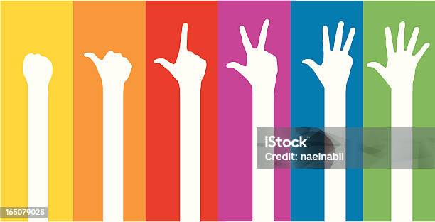 Counting Hands Stock Illustration - Download Image Now - Arts Culture and Entertainment, Color Image, Concepts