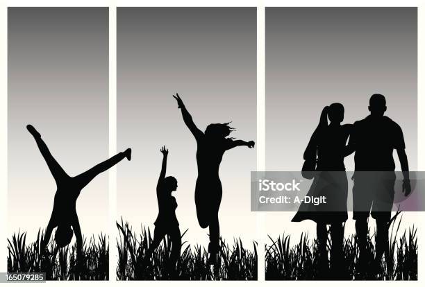 Choices Vector Silhouette Stock Illustration - Download Image Now - Cartwheel, In Silhouette, Freedom