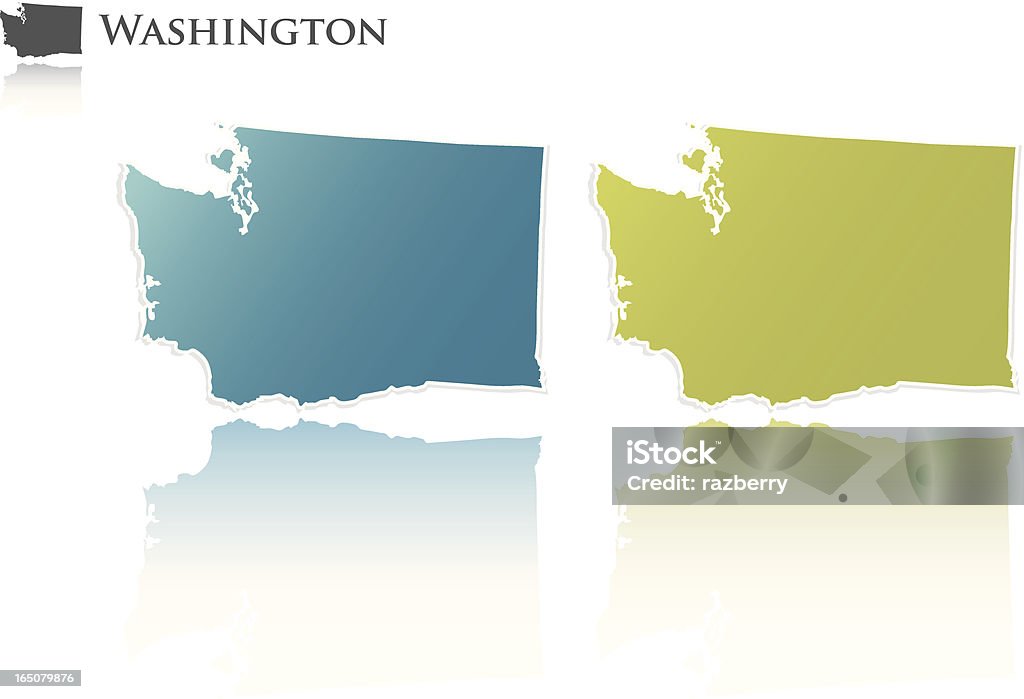 Штат Вашингтон изображение - Векторная графика Без людей роялти-фри