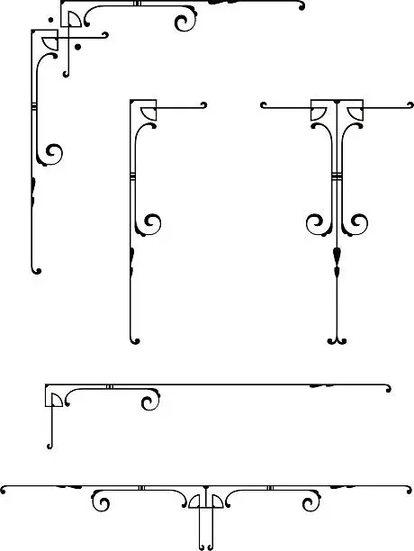 Vector illustration of Decorative Design Elements