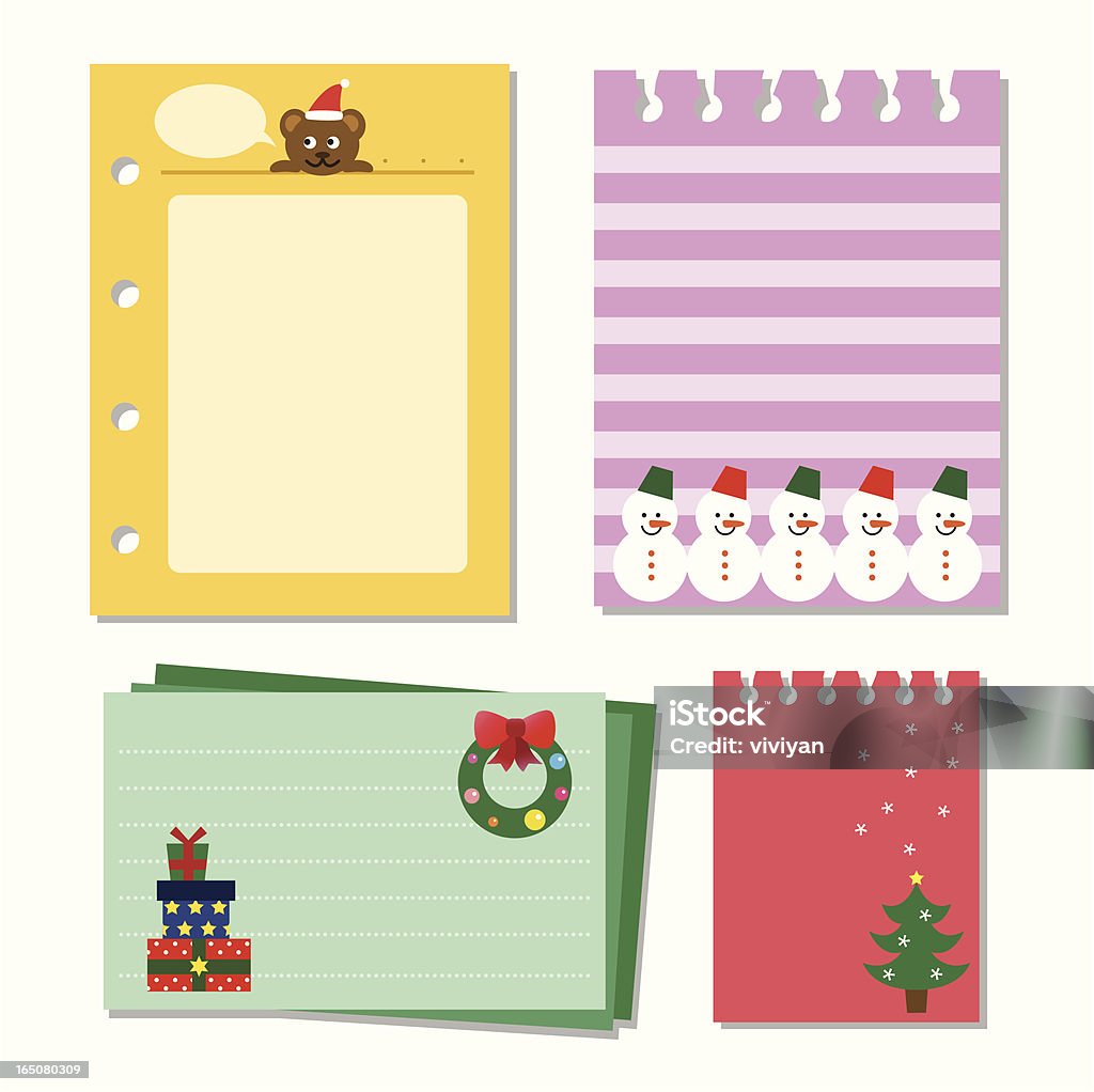 Carta di Natale e carta - arte vettoriale royalty-free di Regalo di Natale