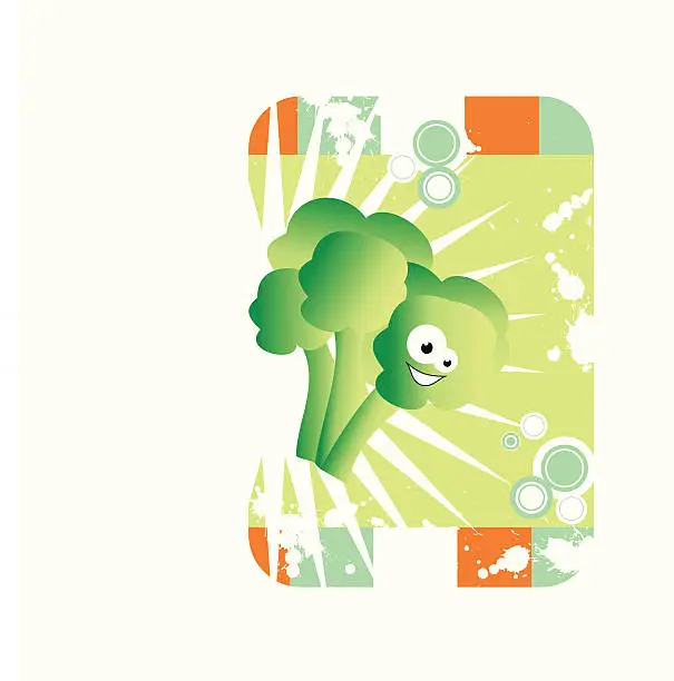 Vector illustration of Broccoli