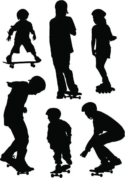 Vector illustration of Skate Park