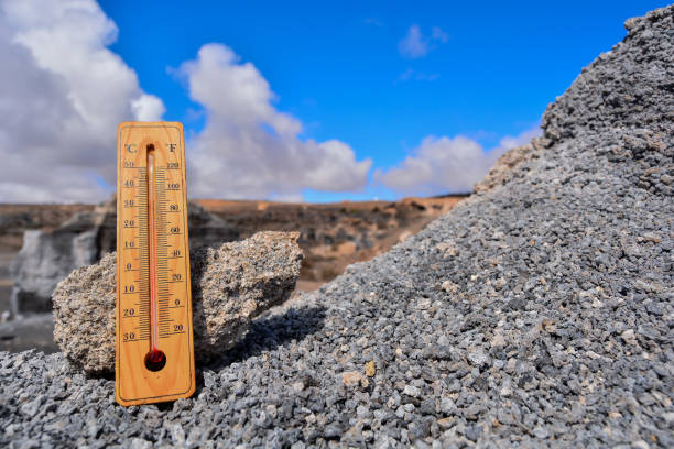Object in the Dry Desert, thermometer