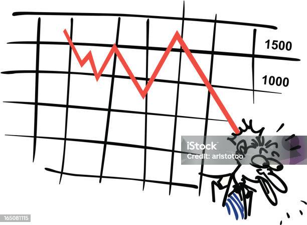 Krach Giełdowykryzys Finansowy - Stockowe grafiki wektorowe i więcej obrazów Bankowość - Bankowość, Bankructwo, Bear Market - powiedzenie angielskie