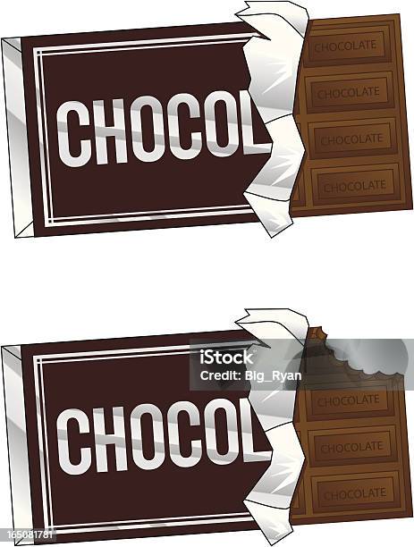 Шоколадный Бар — стоковая векторная графика и другие изображения на тему Шоколадный батончик - Шоколадный батончик, Шоколад, Векторная графика