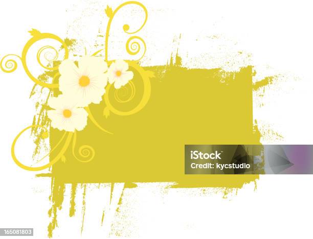 Spring Floral Banner Stock Illustration - Download Image Now - Award Plaque, Border - Frame, Abstract