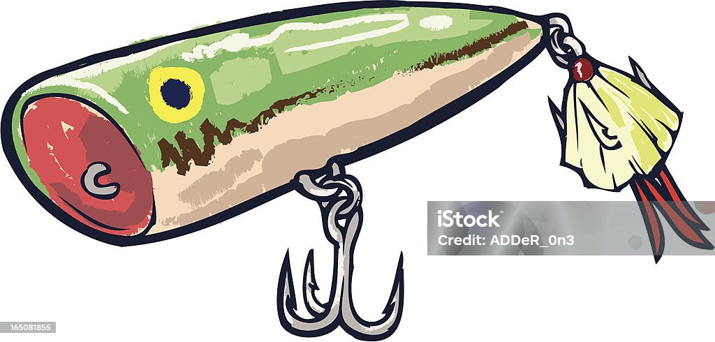 Top Water Popper Stock Illustration - Download Image Now - Cartoon