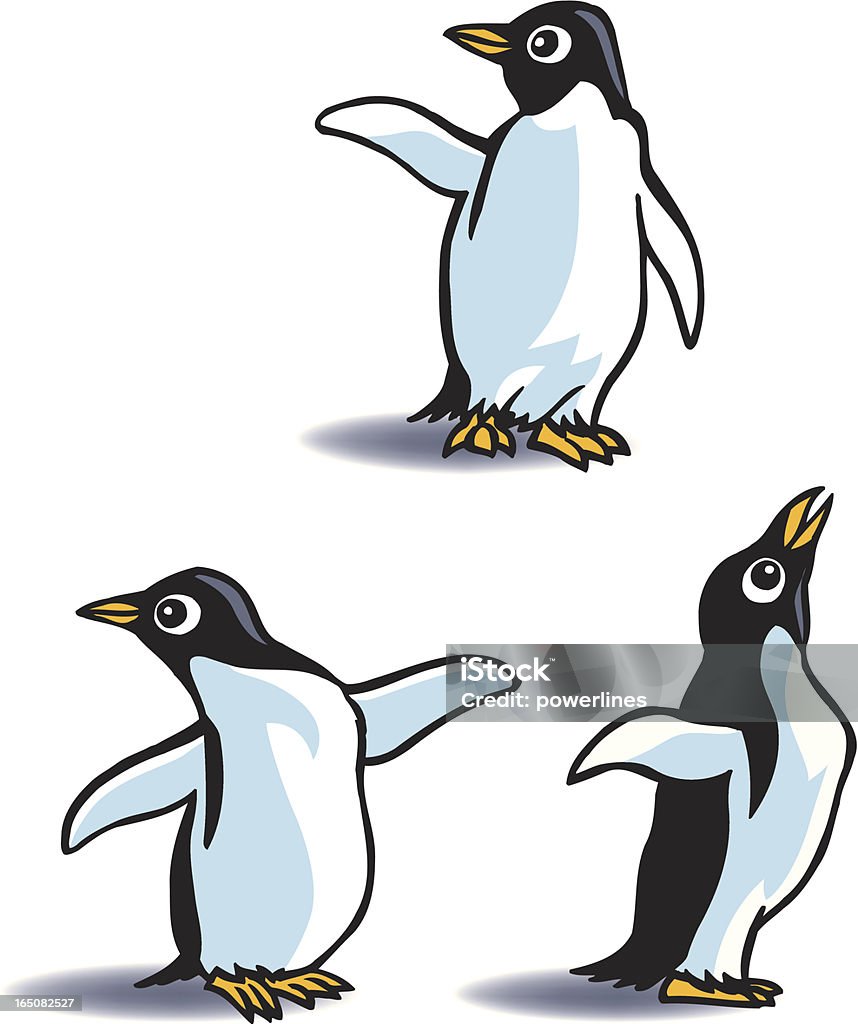 Penguins - Royalty-free Animal arte vetorial