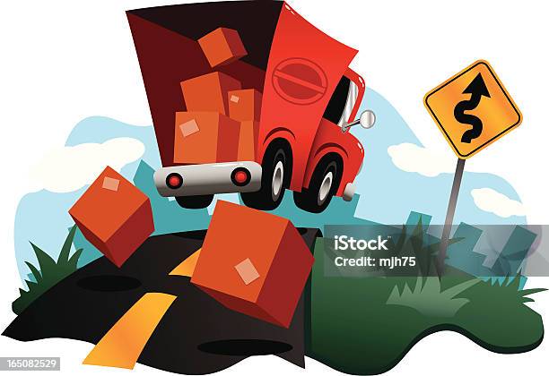 Special Delivery Stock Illustration - Download Image Now - Moving Van, Moving House, City