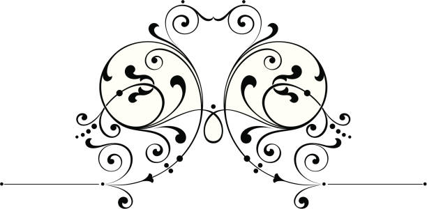 ilustraciones, imágenes clip art, dibujos animados e iconos de stock de desplazamiento centro prosperar - celtic culture frame art nouveau victorian style