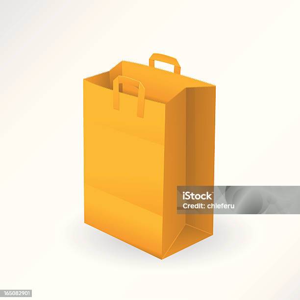 Paper Bag Stock Vektor Art und mehr Bilder von ClipArt - ClipArt, Einzelner Gegenstand, Freisteller – Neutraler Hintergrund