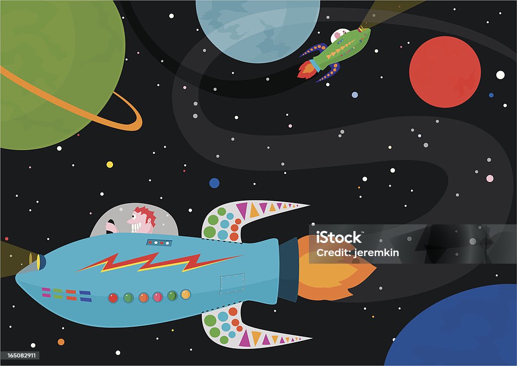 Espace Hogs - clipart vectoriel de Astronomie libre de droits