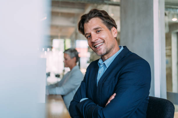 istock Portrait of successful businessman. 1650829964