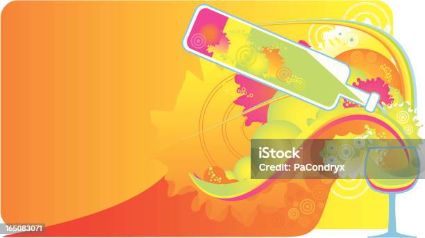 Drink Explosion Wine Stock Illustration - Download Image Now - Abstract, Alcohol - Drink, Backgrounds