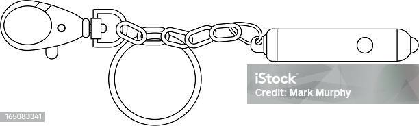 Puntatore Laser Su Diagramma Del Portachiavi - Immagini vettoriali stock e altre immagini di Portachiavi - Portachiavi, Puntatore laser, Affari