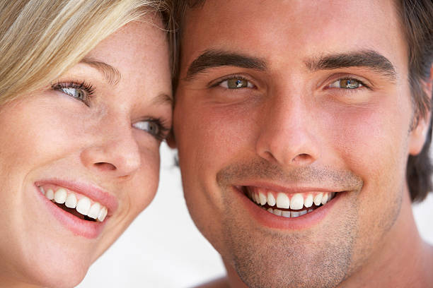 istock Portrait Of Smiling Couple 165086910