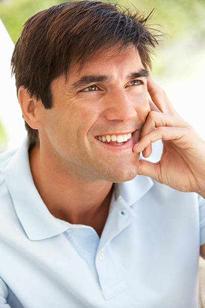 istock Portrait Of Relaxed Young Man 165087562