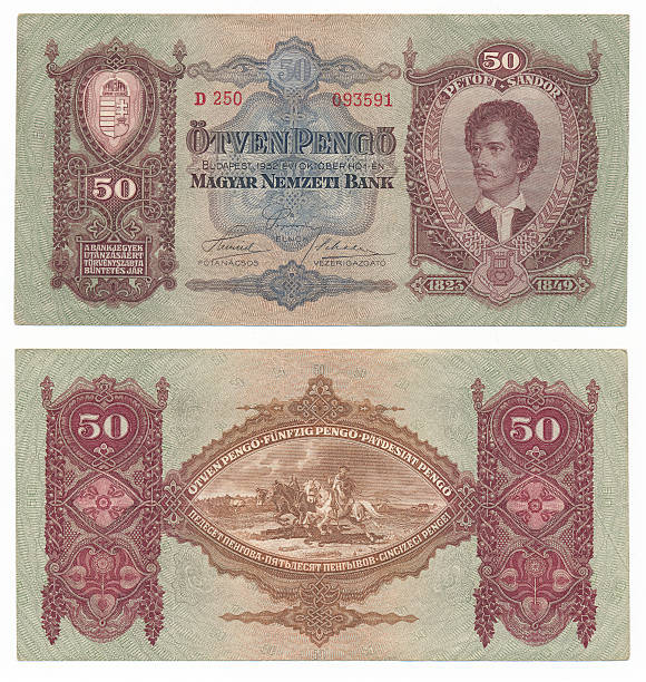 istock Hungarian banknote at 50 pengo, 1932 year 165088662