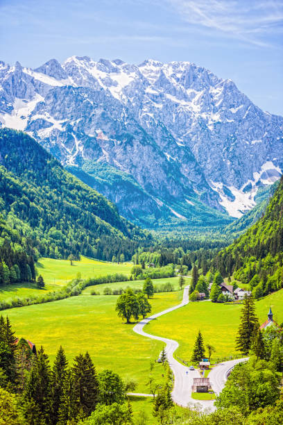 istock Idyllic Alps valley Logarska dolina 165090428