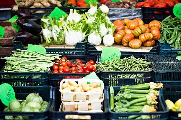 istock Fresh vegetable on marketplace 165090484