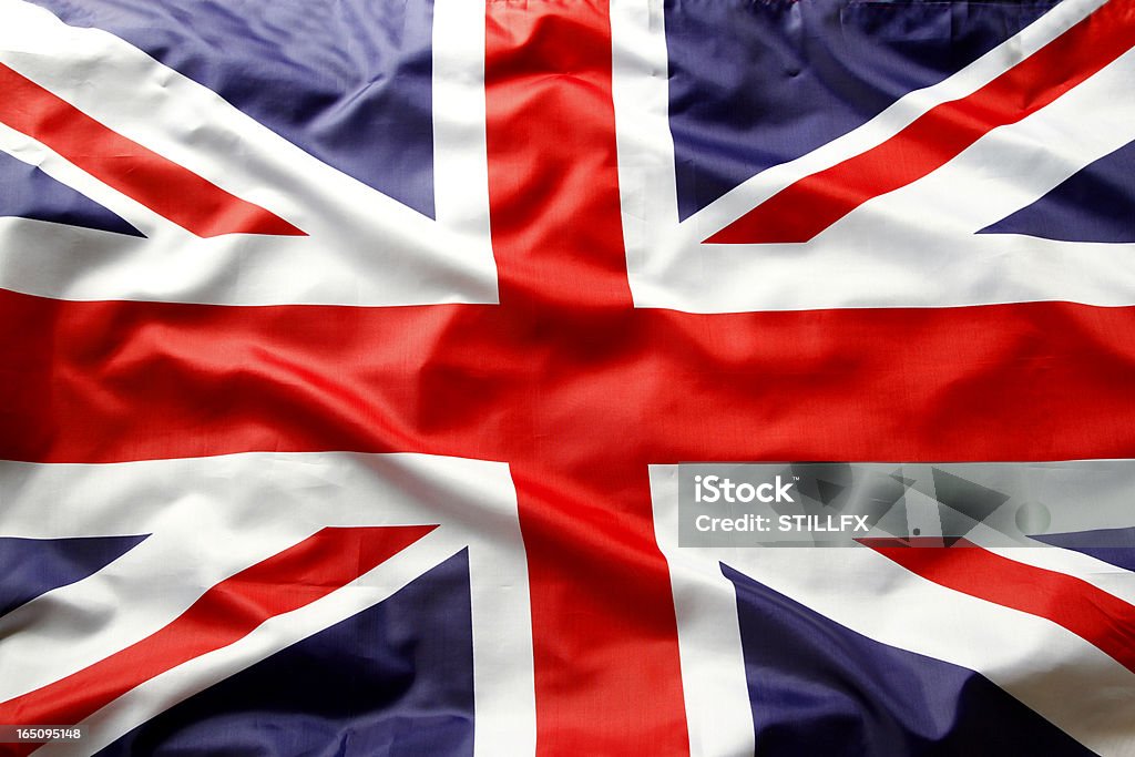 Union Jack - Lizenzfrei Britische Flagge Stock-Foto