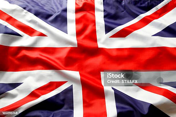 Union Jack - Fotografie stock e altre immagini di Bandiera del Regno Unito - Bandiera del Regno Unito, Sfondi, Bandiera