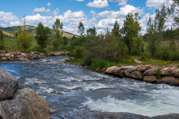 istock Blue River in Breckenridge, Colorado 1650967627